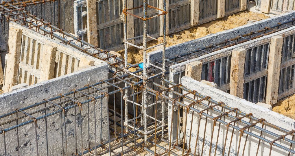 armare fundatie casa